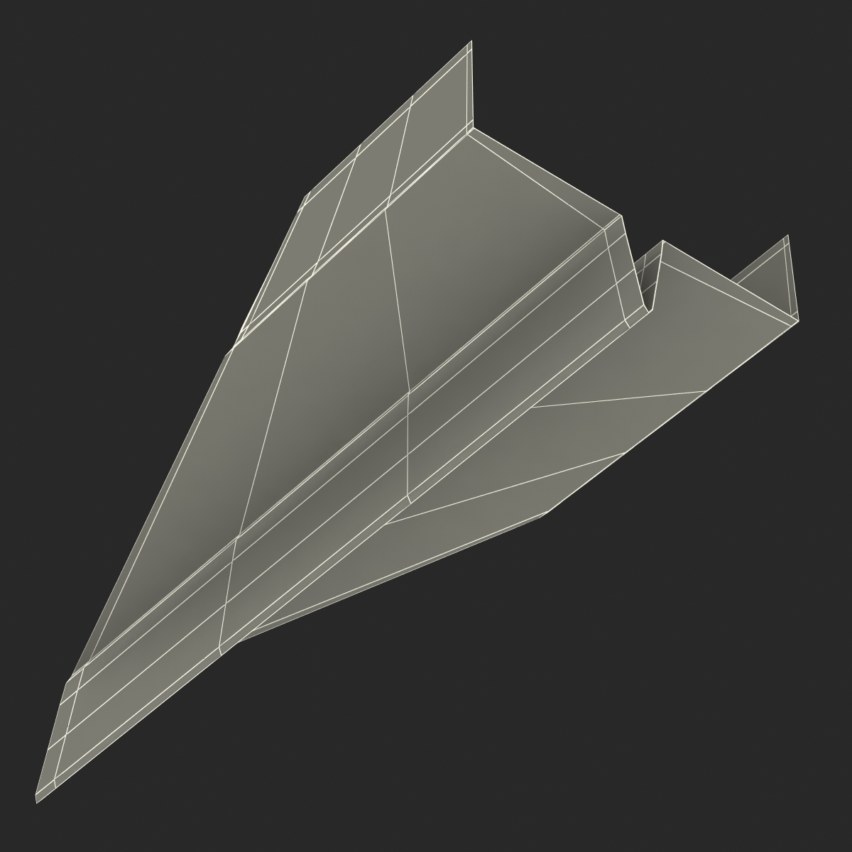 3D Paper Plane 2 model