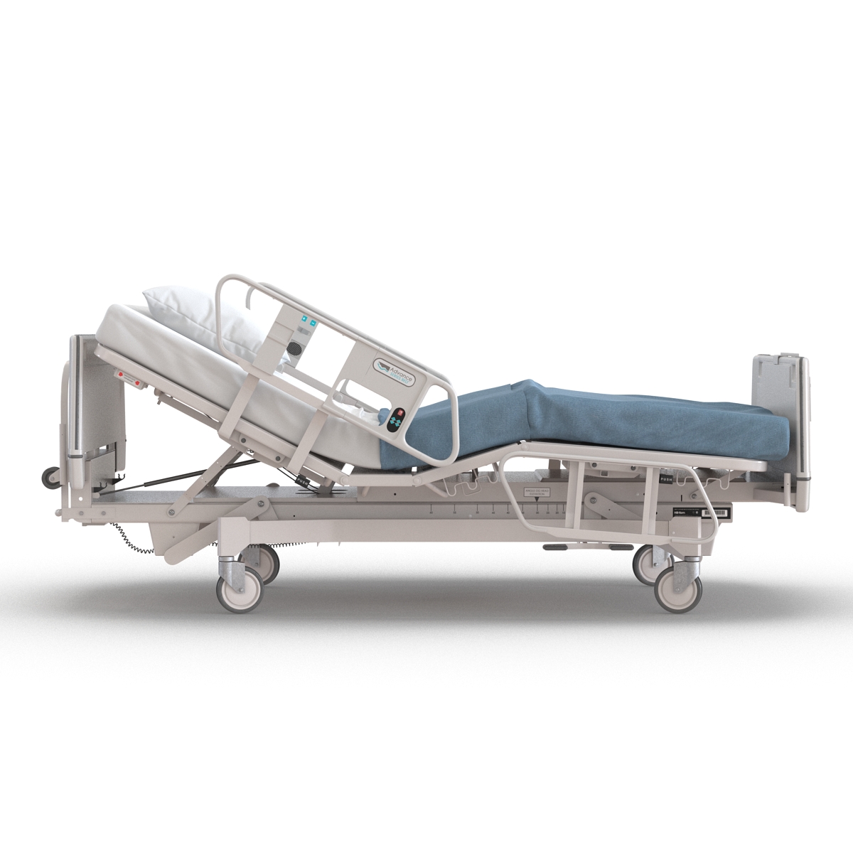 Hospital Bed 2 3D model