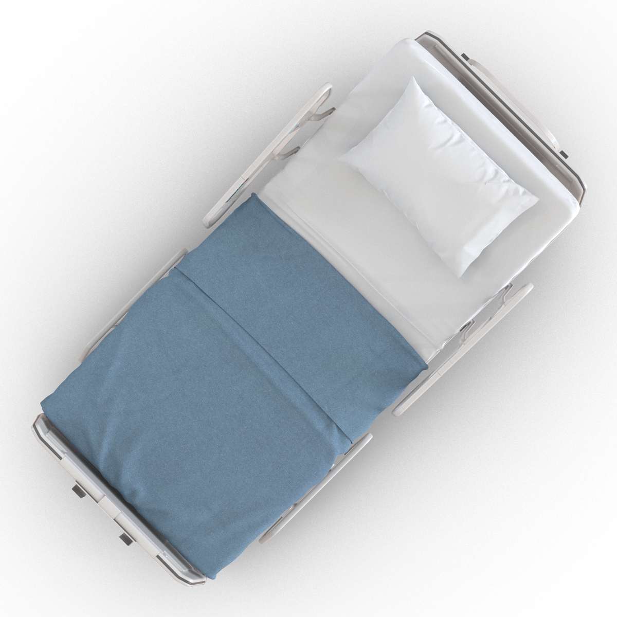 Hospital Bed 2 3D model