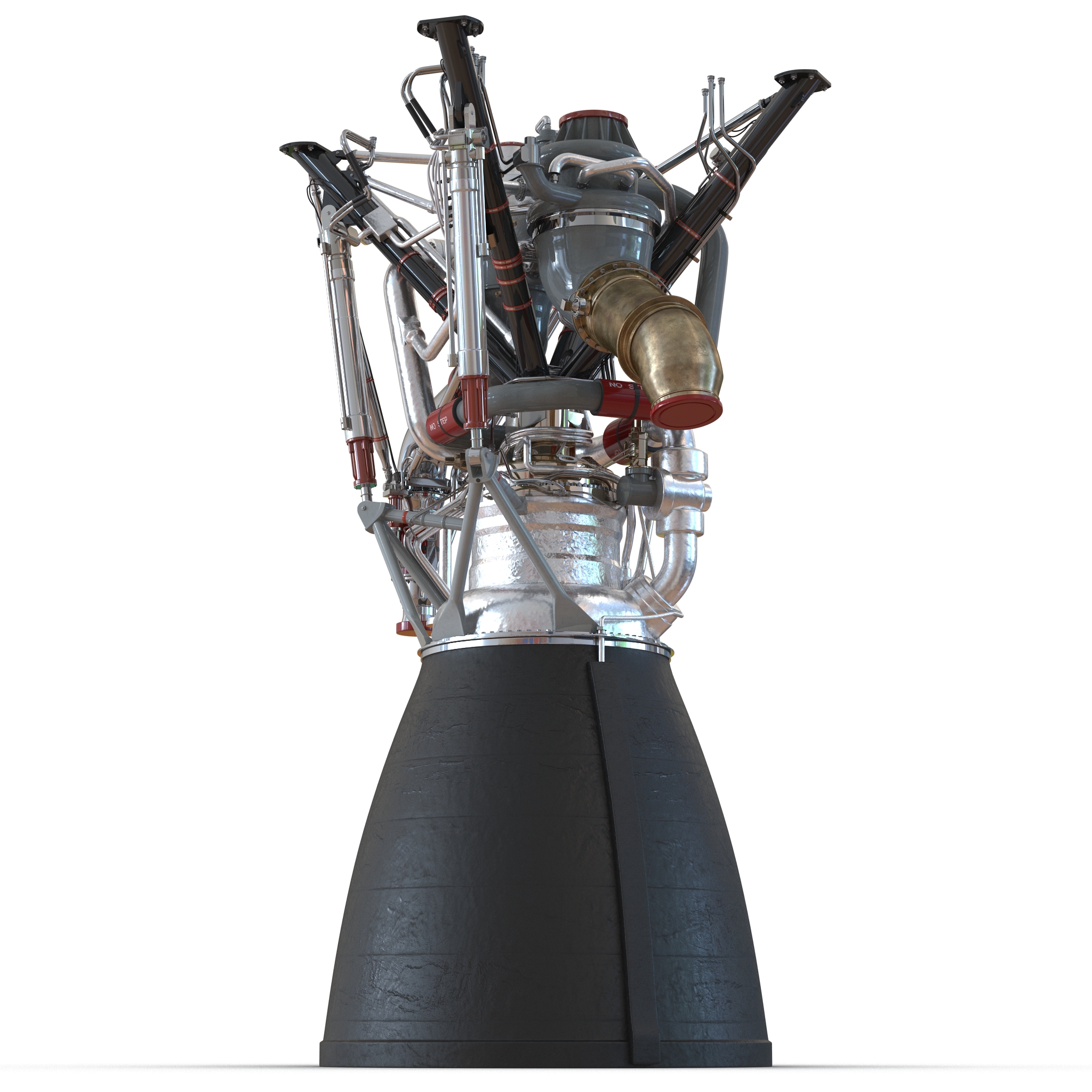 Rocket Engine RS 68 3D model