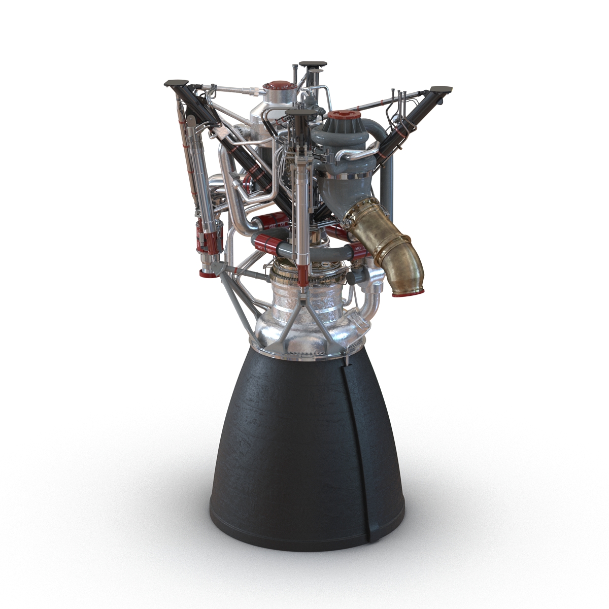 Rocket Engine RS 68 3D model