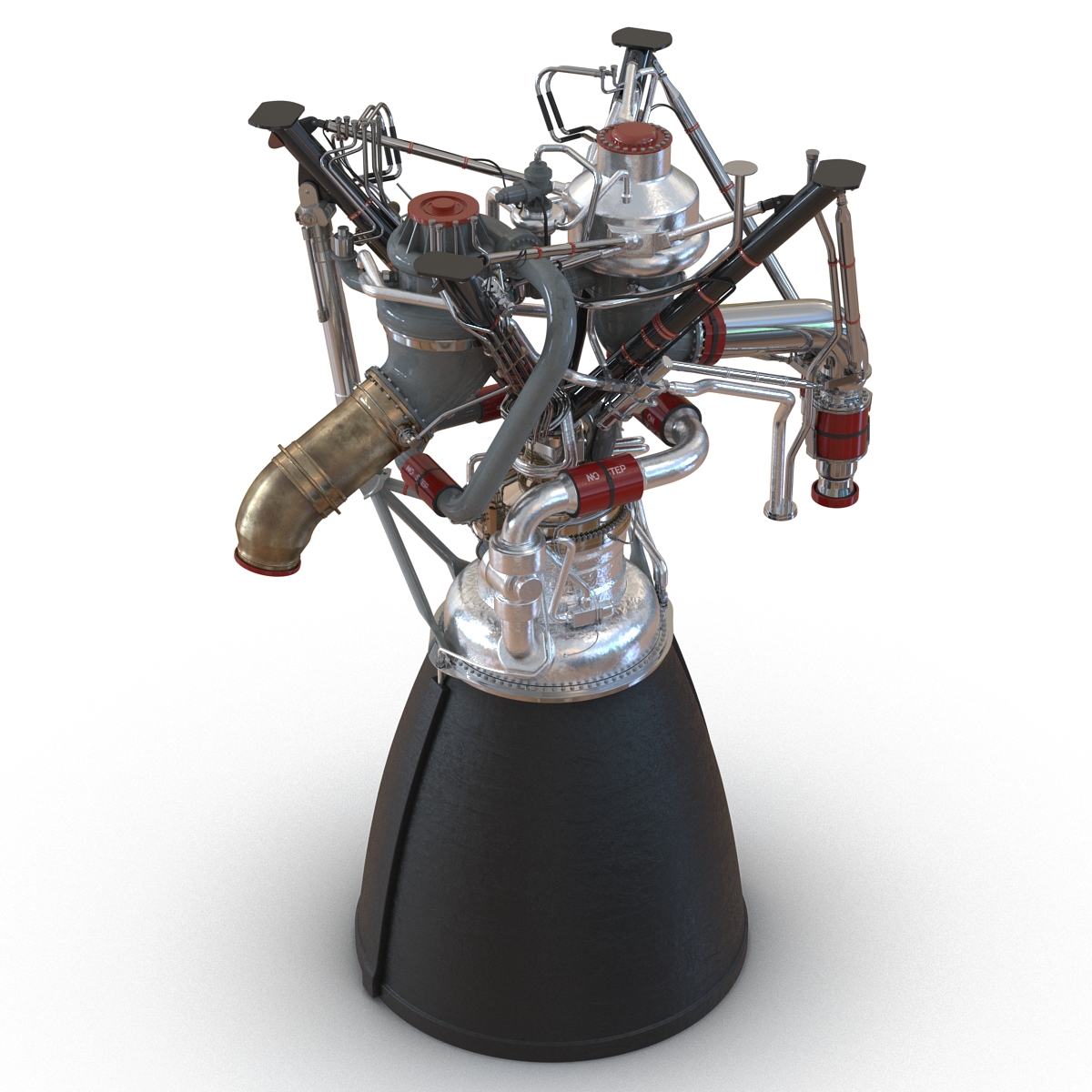 Rocket Engine RS 68 3D model