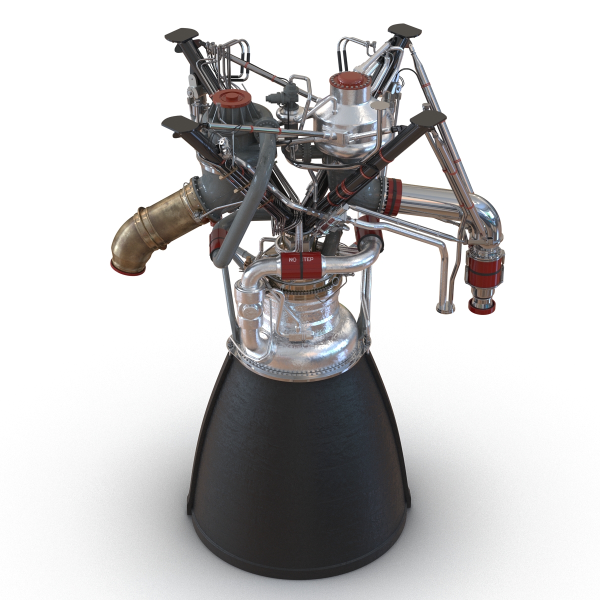 Rocket Engine RS 68 3D model