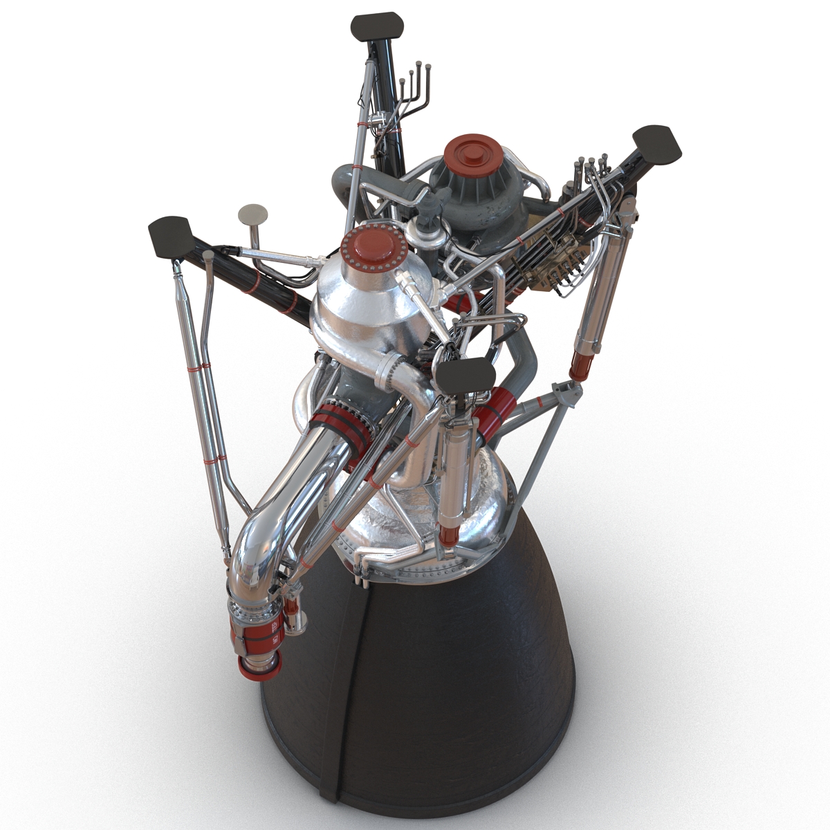 Rocket Engine RS 68 3D model