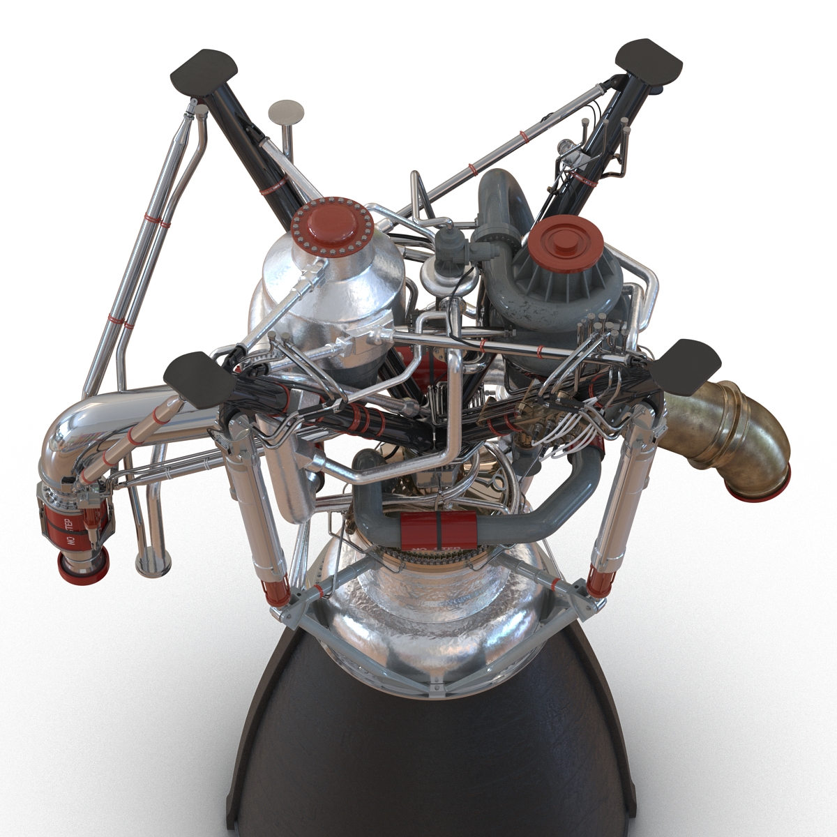 Rocket Engine RS 68 3D model