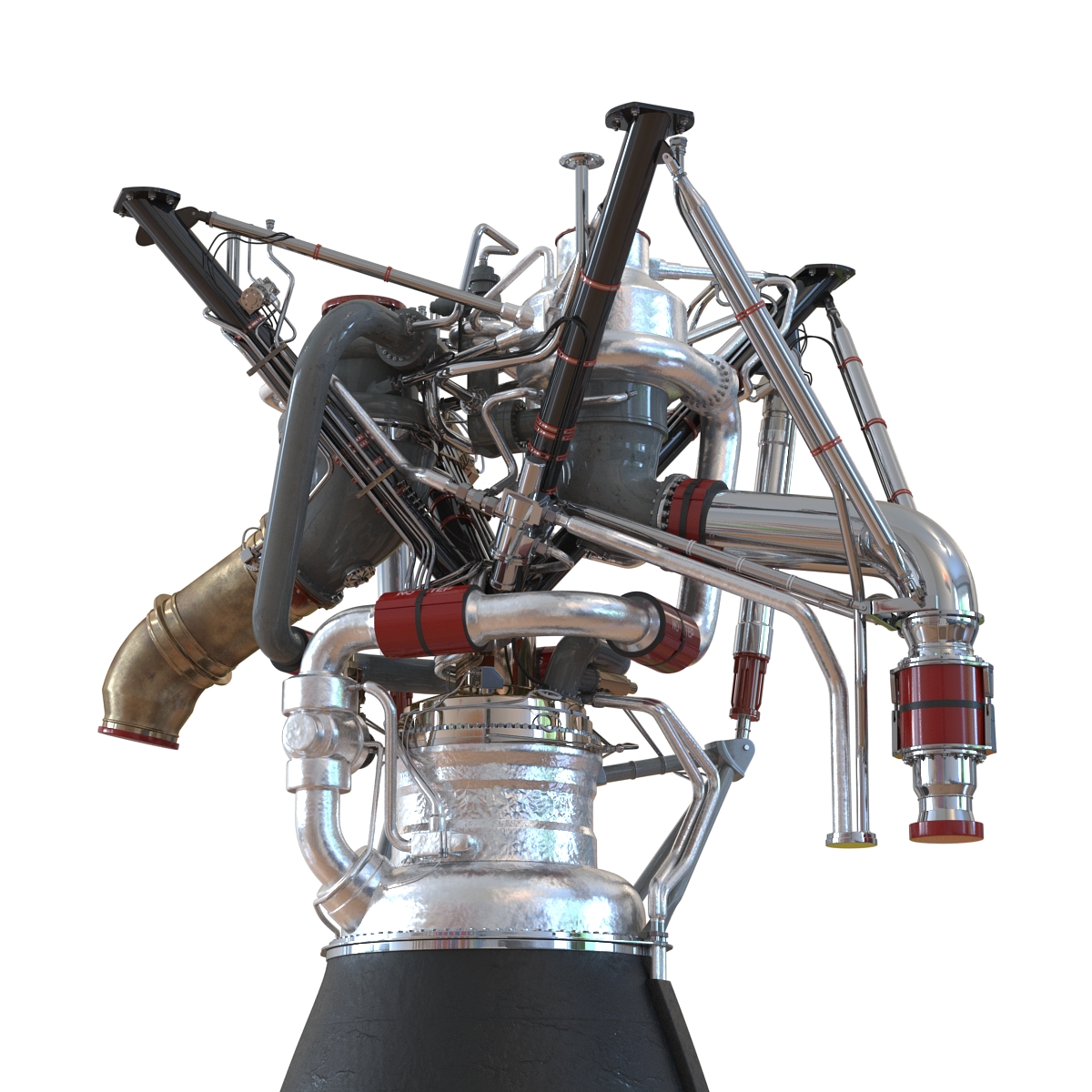 Rocket Engine RS 68 3D model