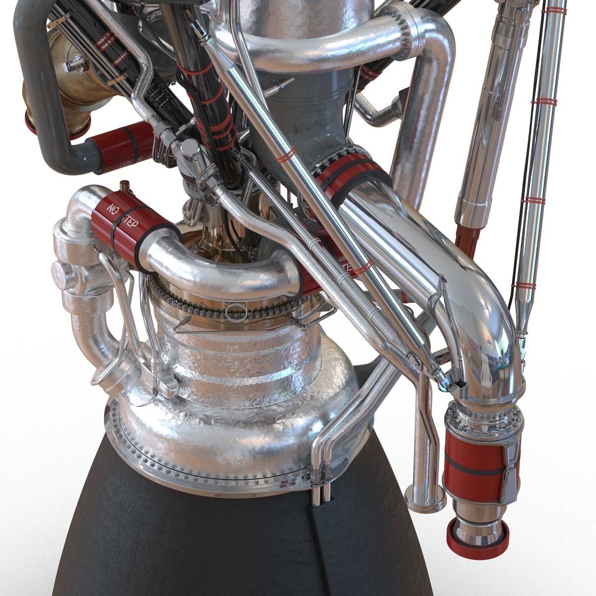 Rocket Engine RS 68 3D model