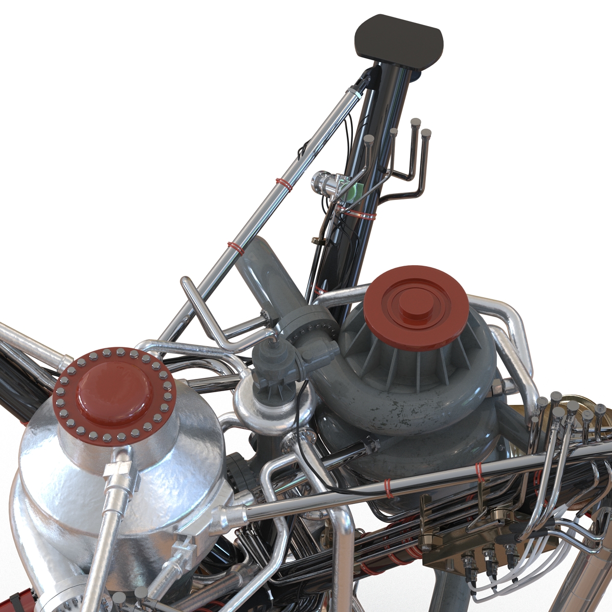 Rocket Engine RS 68 3D model