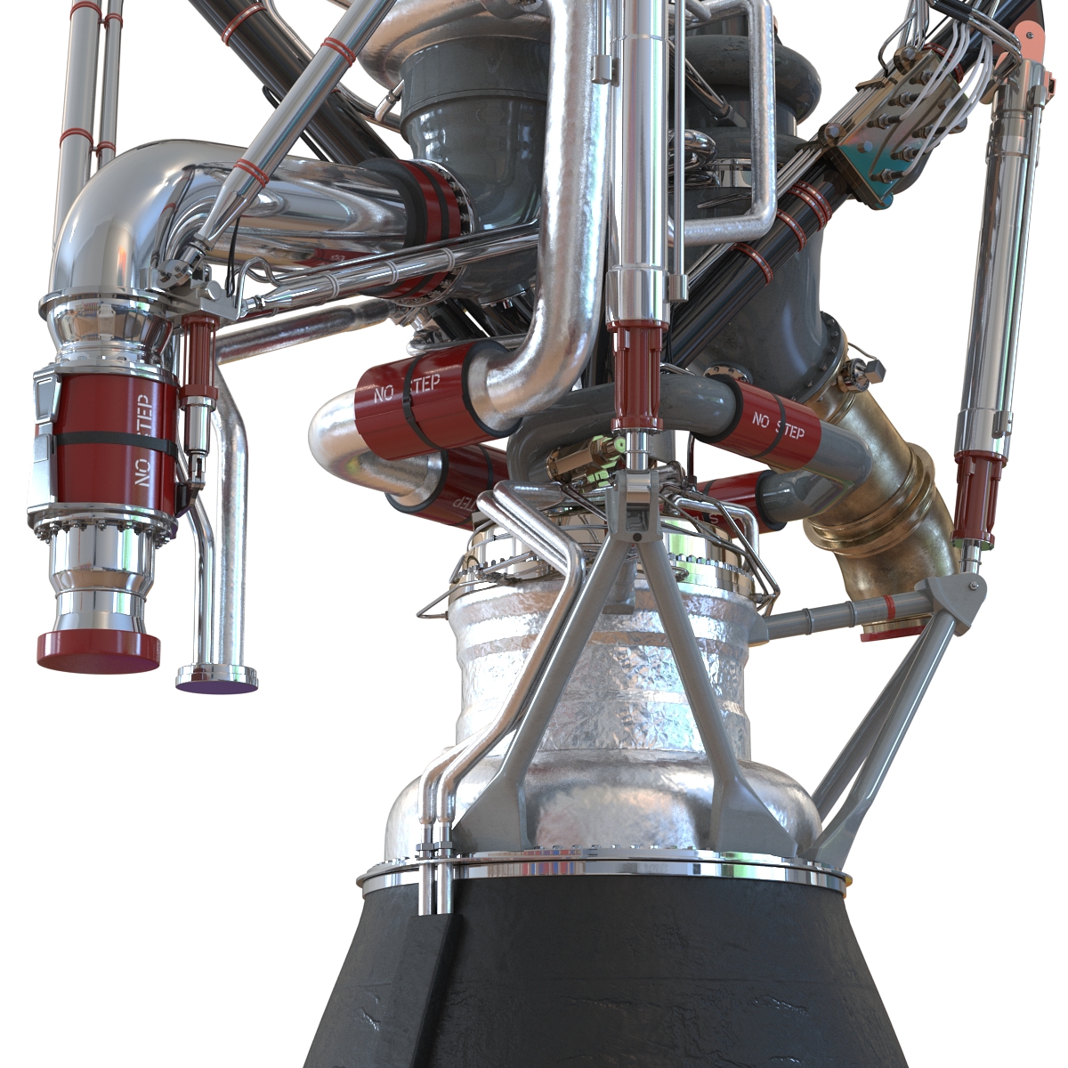 Rocket Engine RS 68 3D model