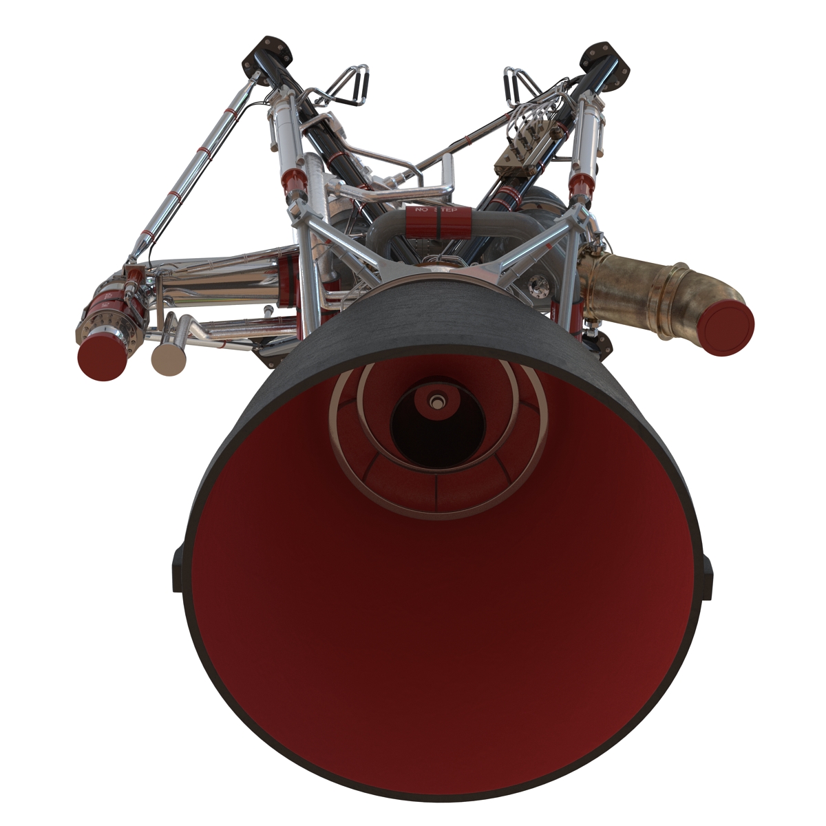 Rocket Engine RS 68 3D model