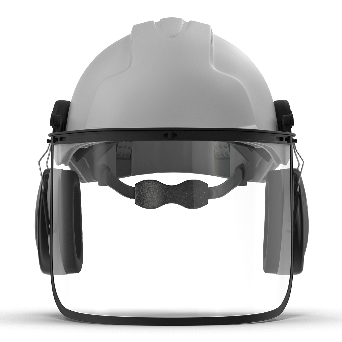 3D Safety Helmet 2 White