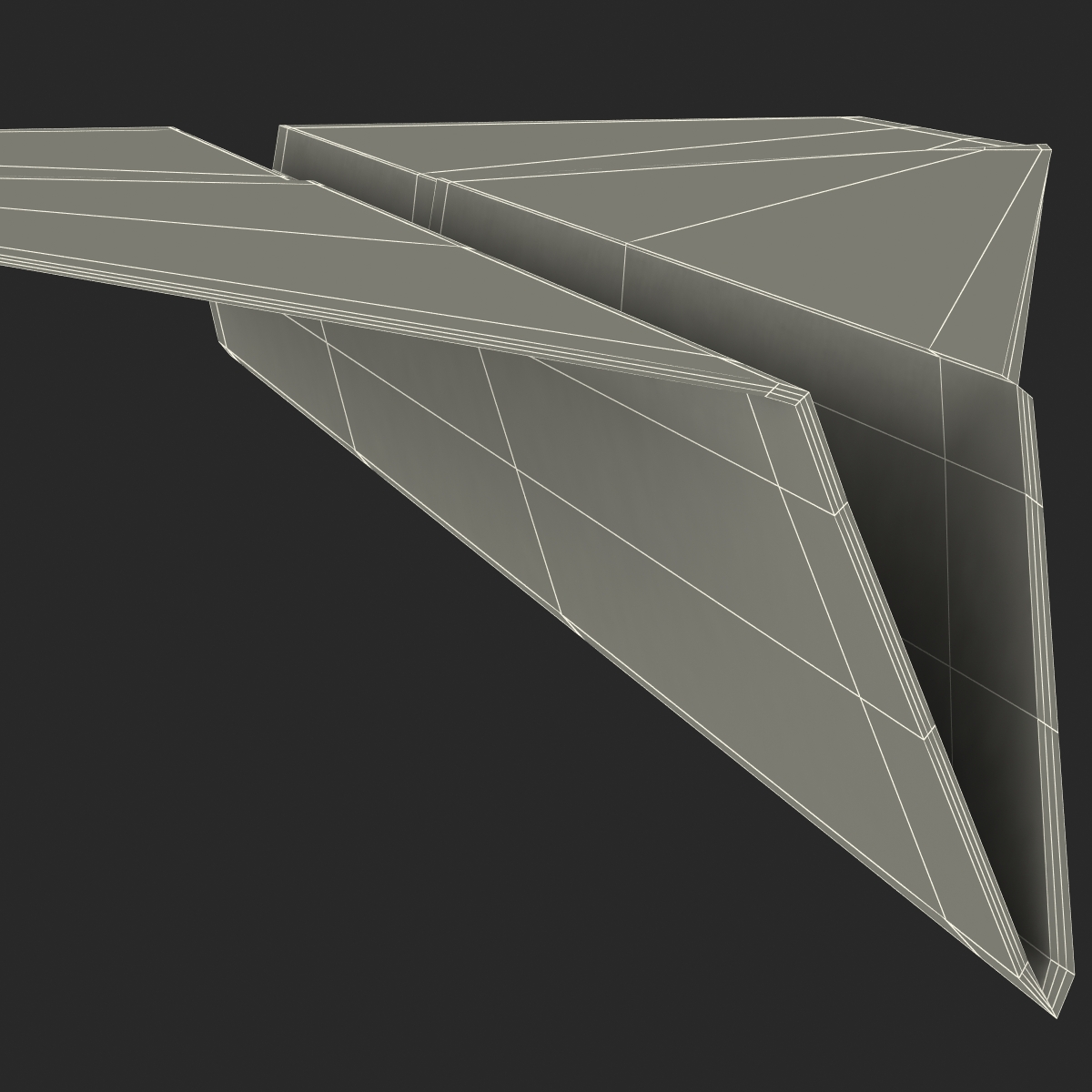 3D Paper Plane 3 model