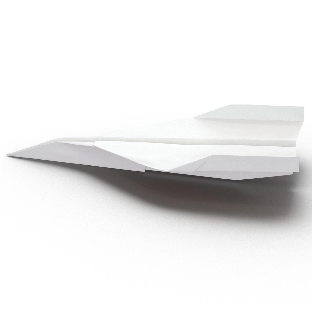 3D Paper Plane 7 model