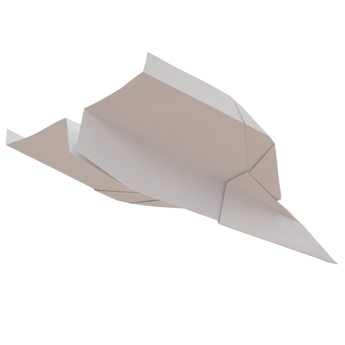 3D Paper Plane 7 model