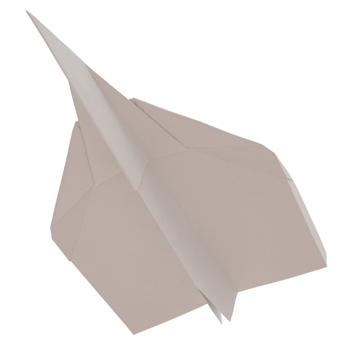 3D Paper Plane 7 model