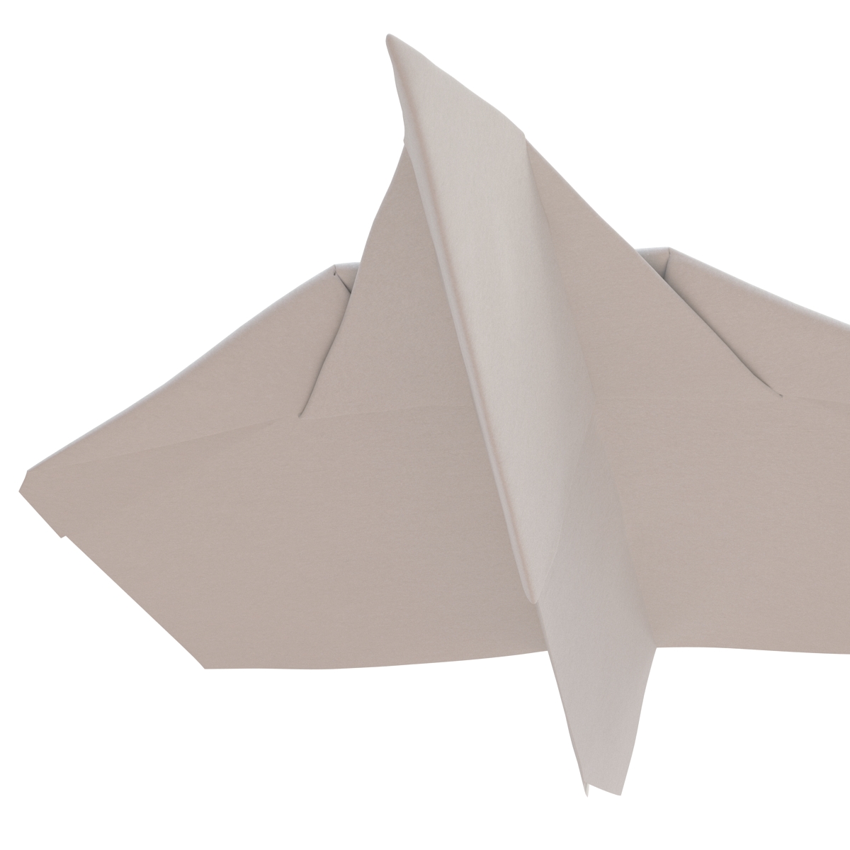 3D Paper Plane 7 model