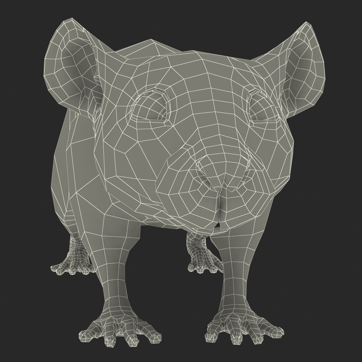 Rat 3 Rigged 3D