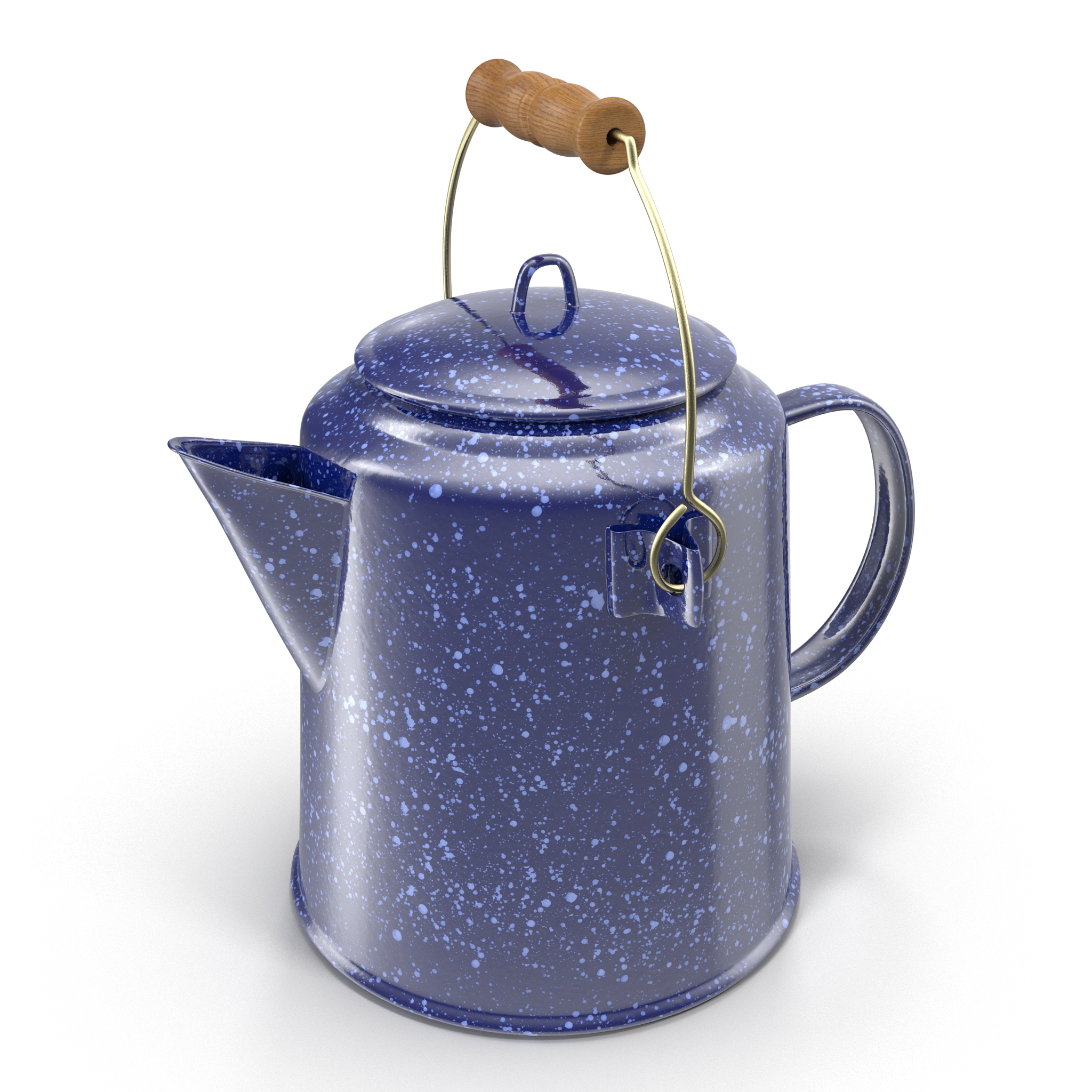 3D Camping Coffee Pot model