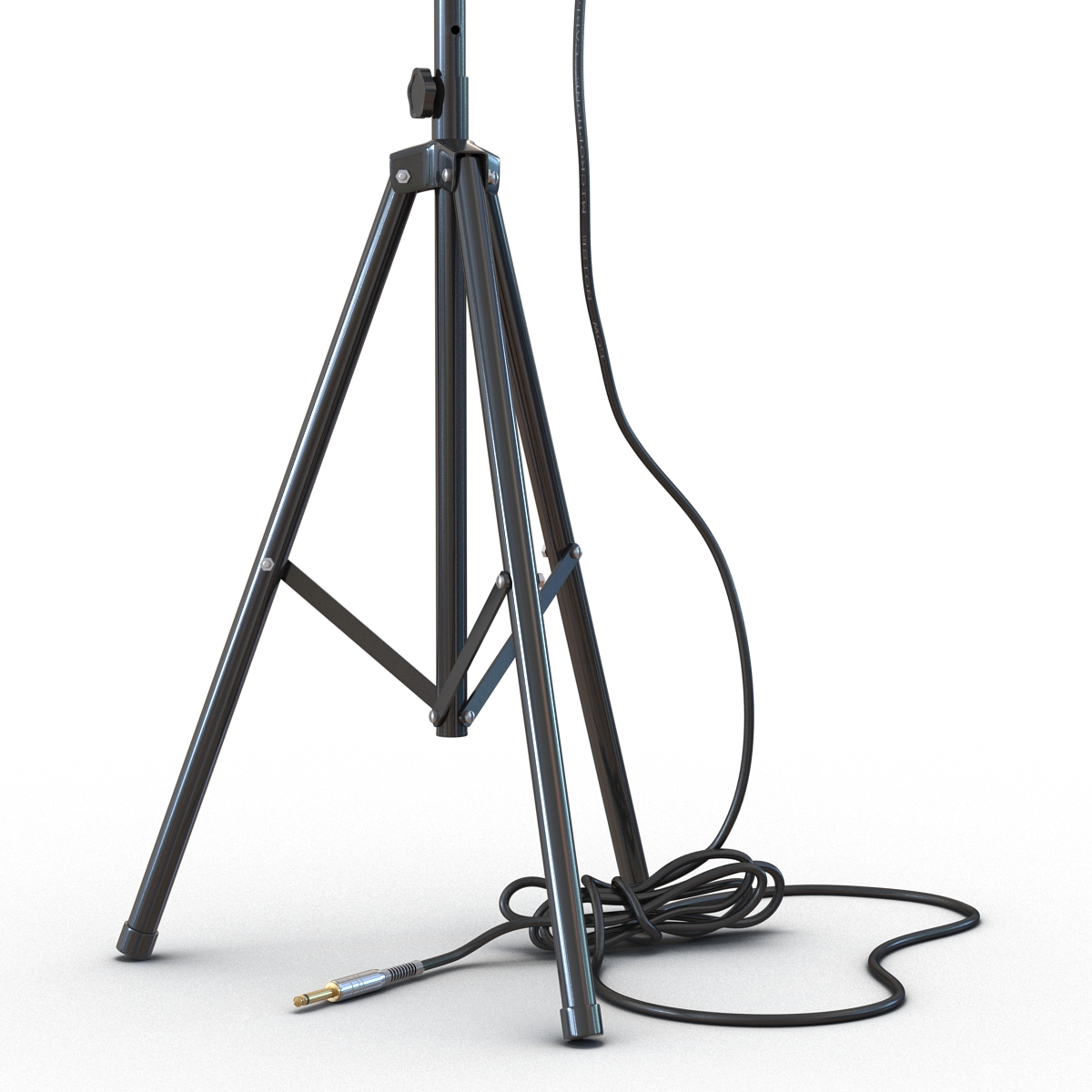 3D model Condenser Microphone and Stand Rode