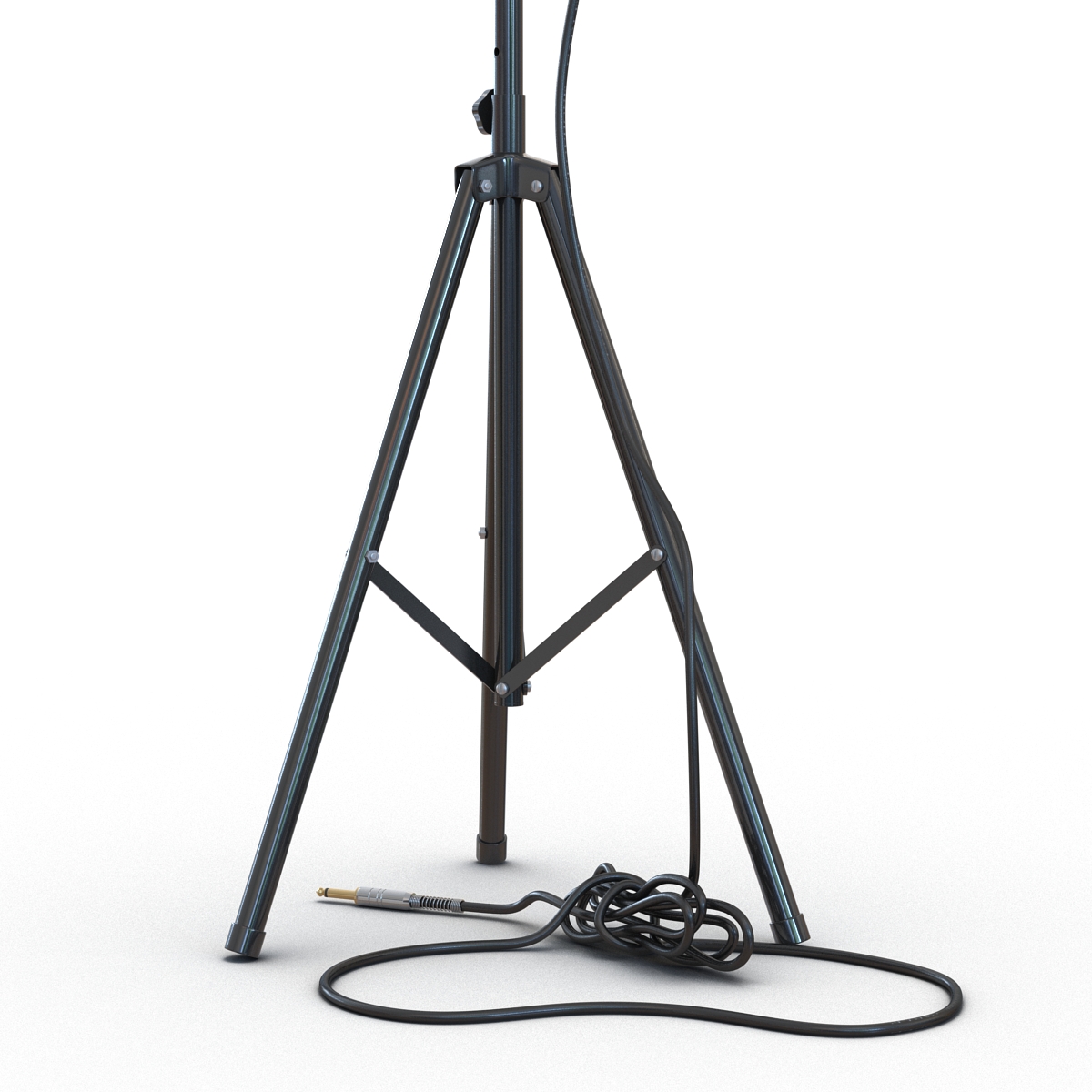 3D Condenser Microphone and Stand Generic model