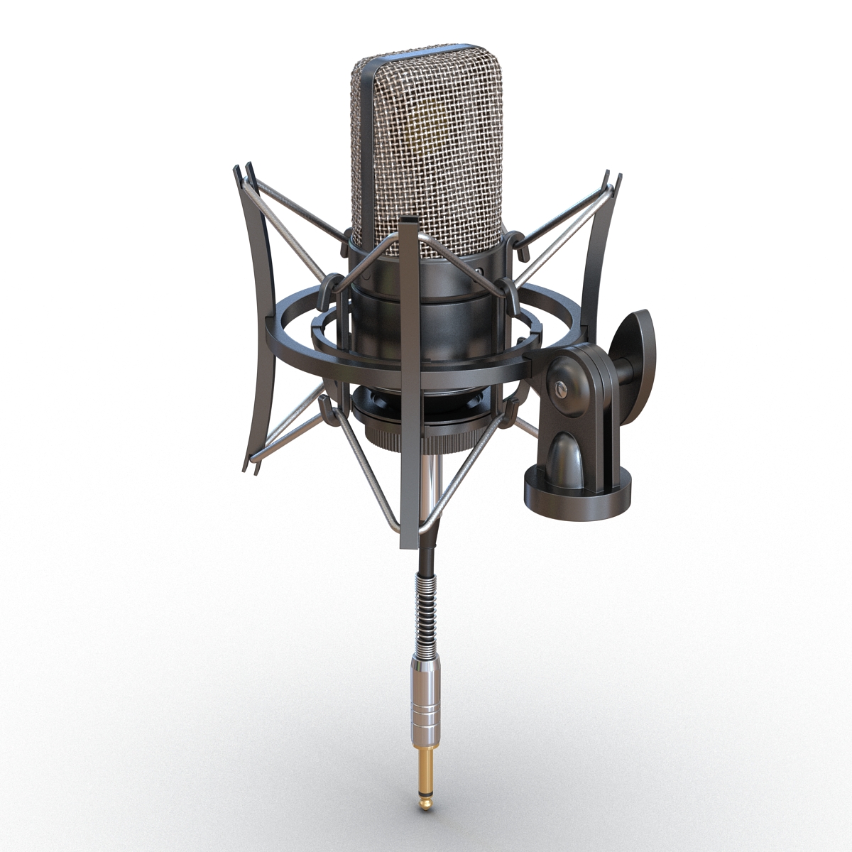 3D model Condenser Microphone Generic 2