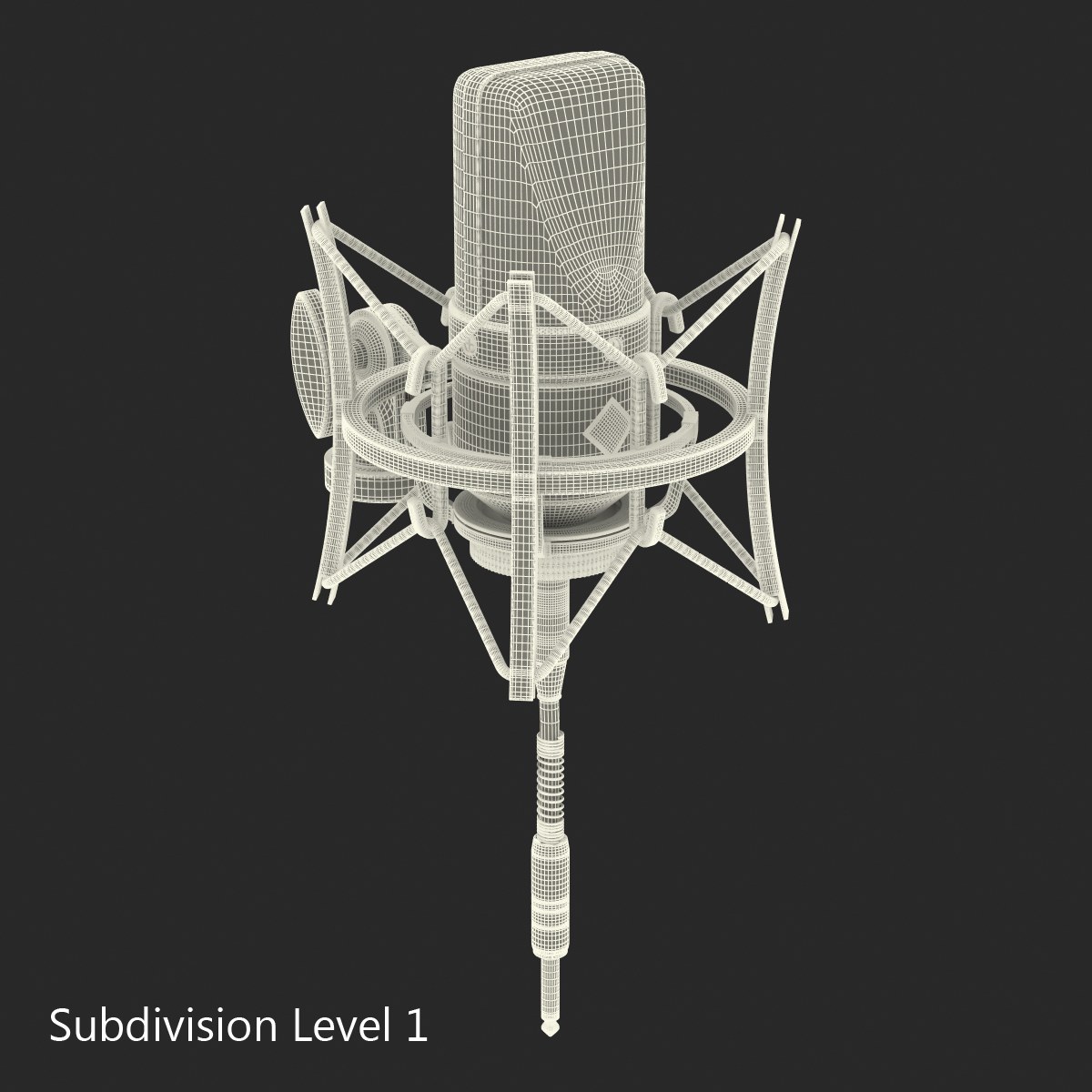 3D model Condenser Microphone Generic 2