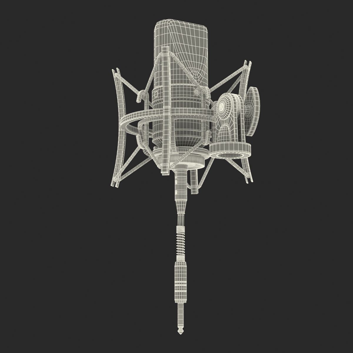 3D model Condenser Microphone Generic 2