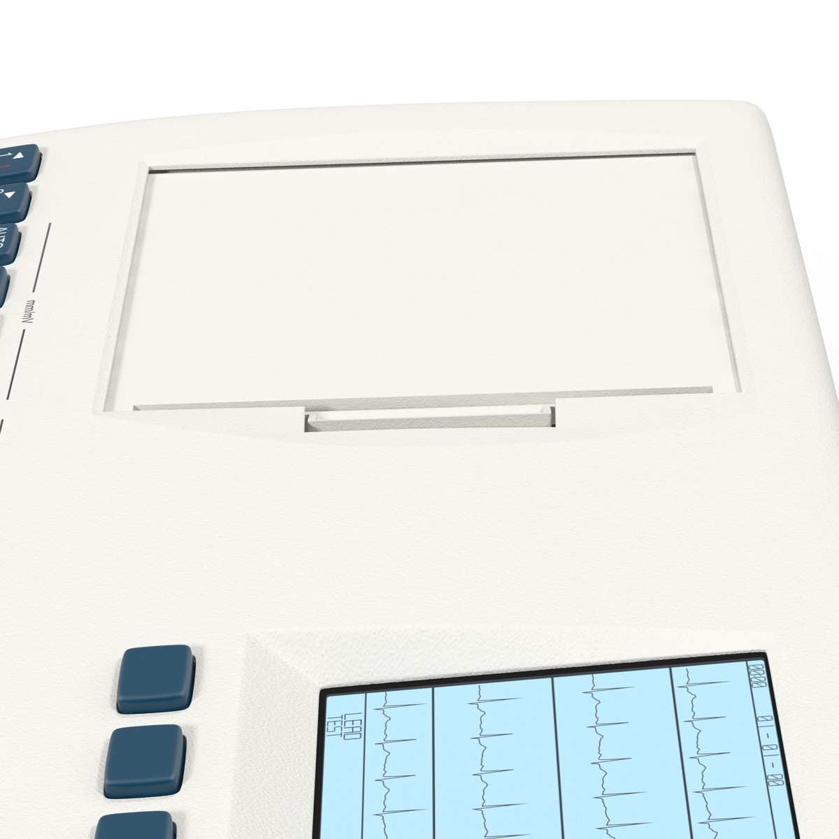 3D Electrocardiograph Machine 2 model