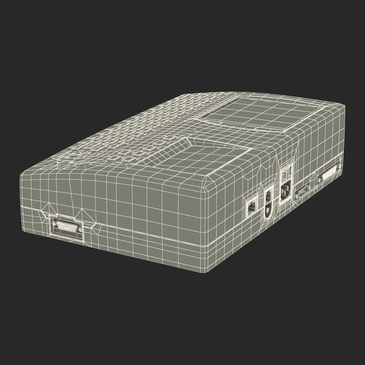 3D Electrocardiograph Machine 2 model