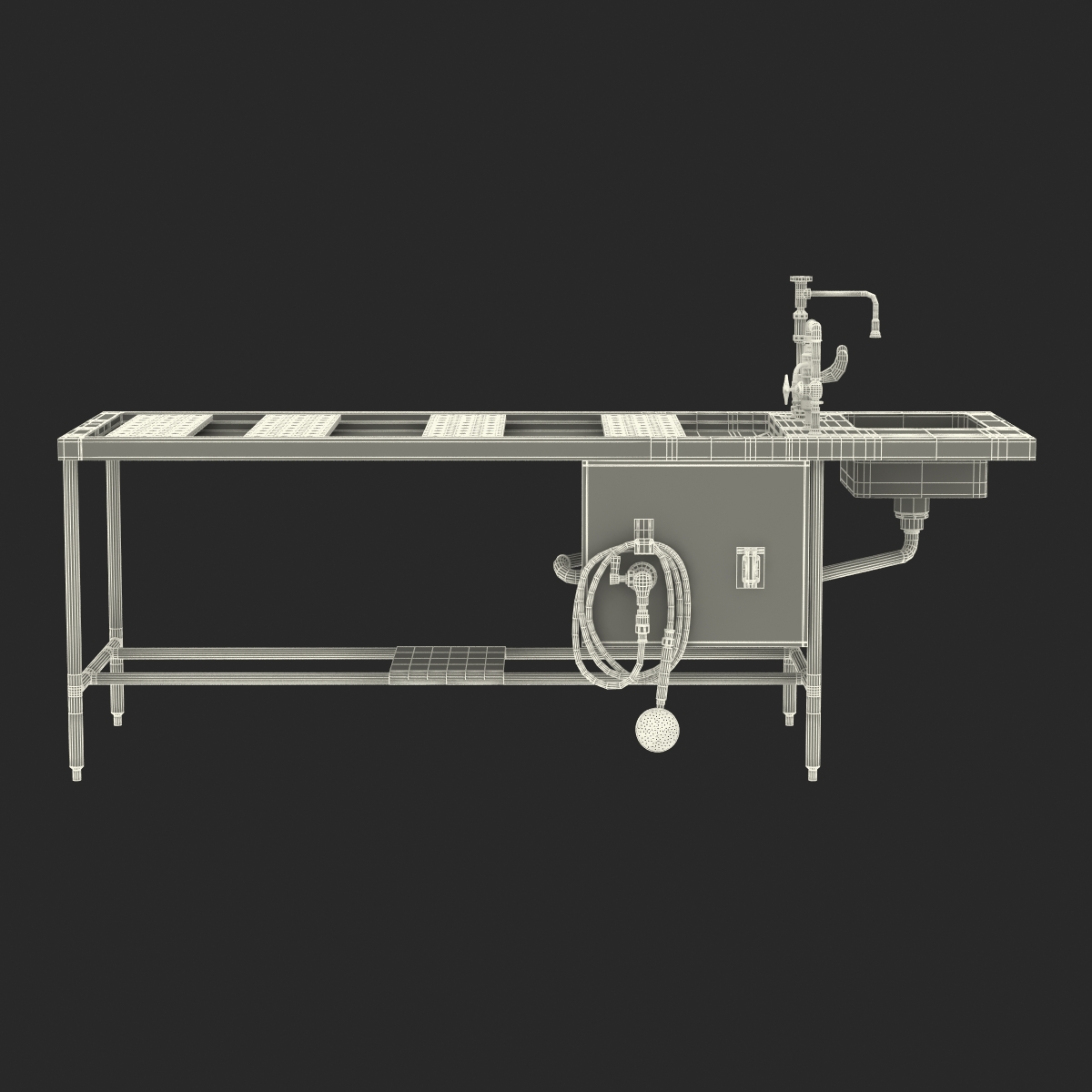 3D Autopsy Table model