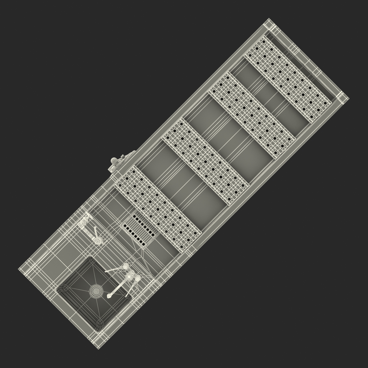 3D Autopsy Table model