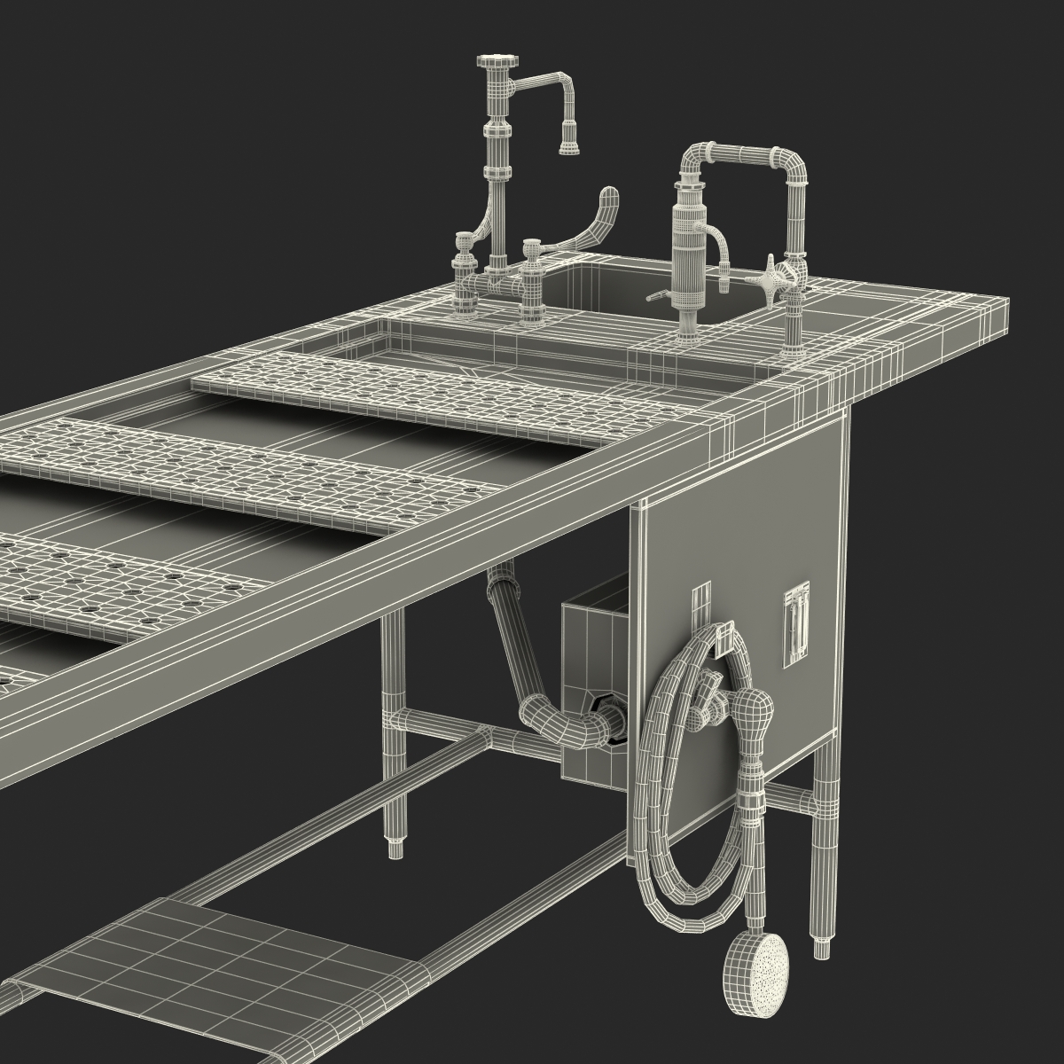 3D Autopsy Table model