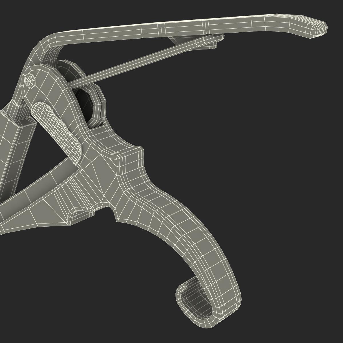 Guitar Capo Generic 3D model