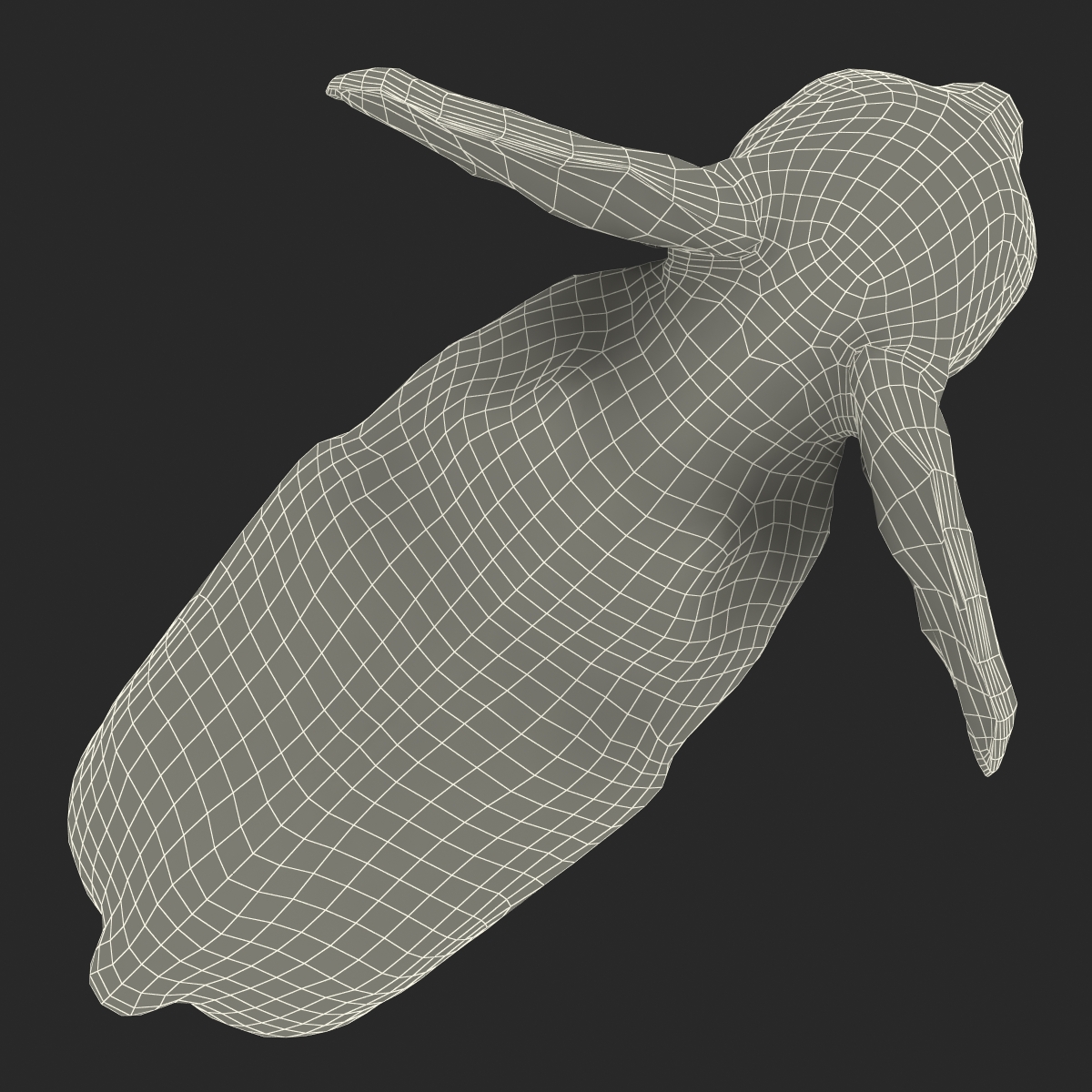 3D model Baby Elephant Rigged