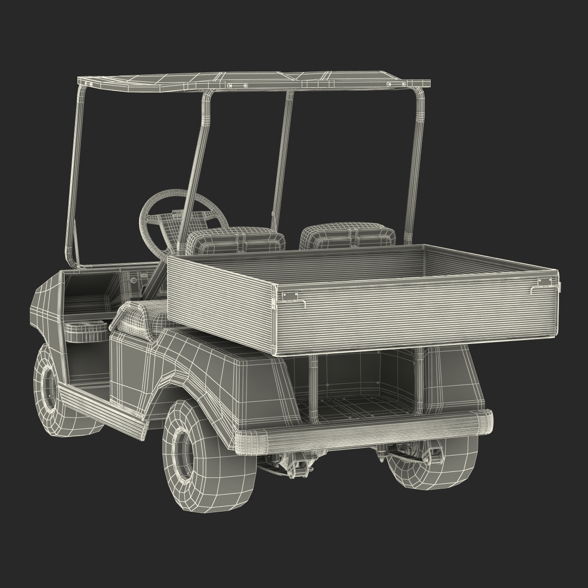 Golf Cart 3D model