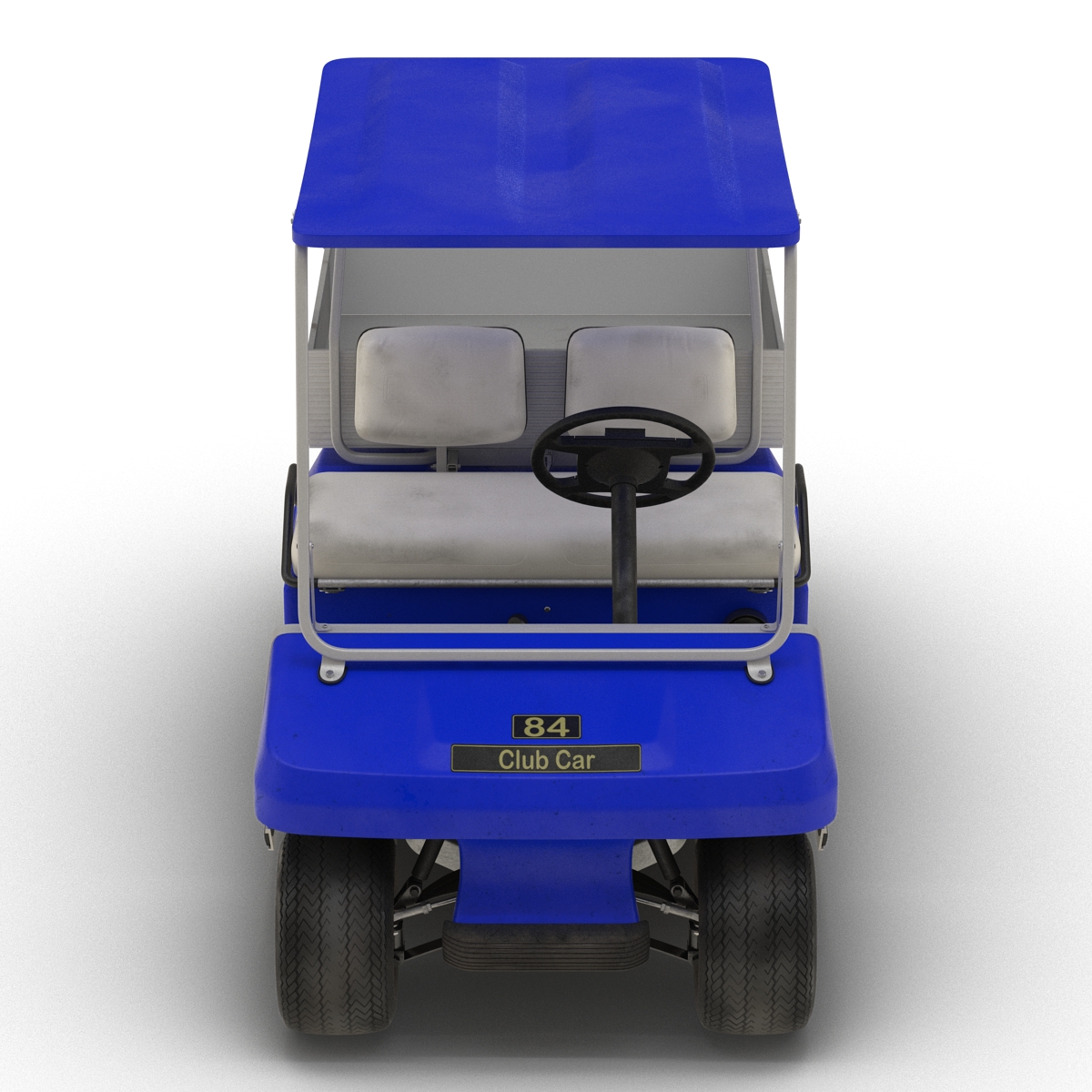 Golf Cart Blue 3D model