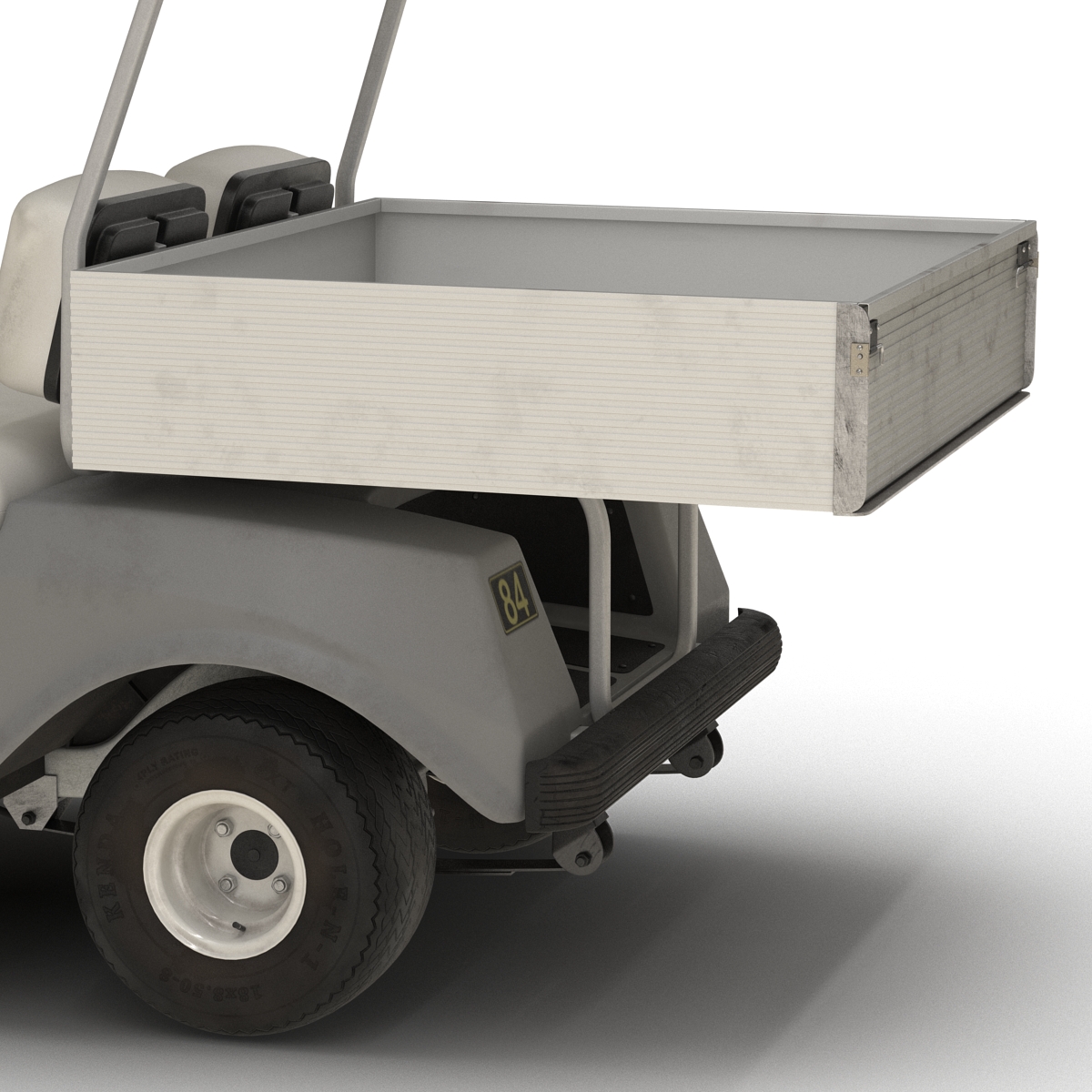 Golf Cart Gray 3D model