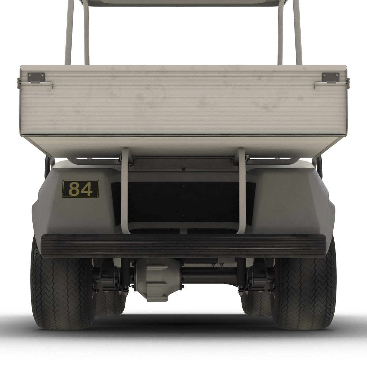 Golf Cart Gray 3D model