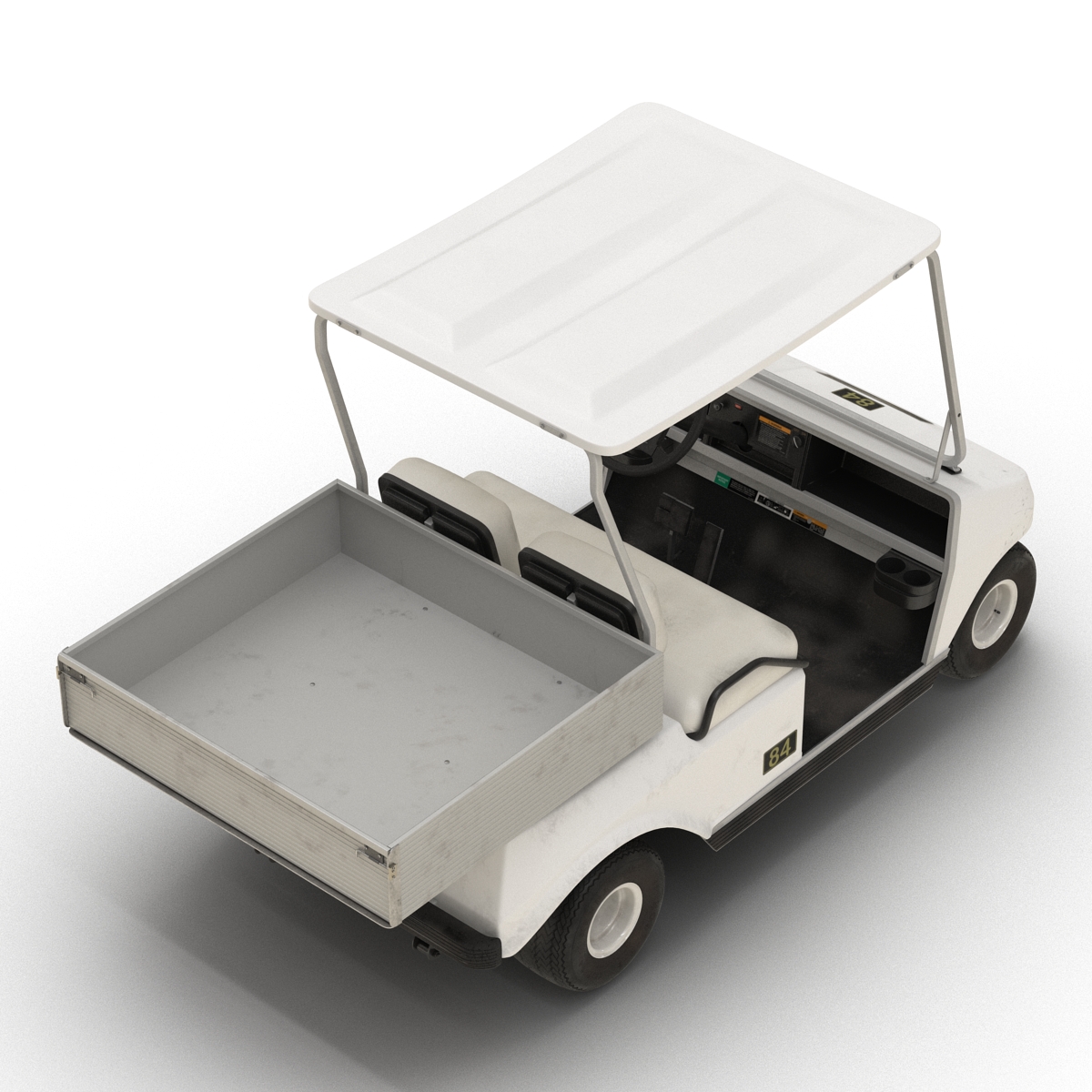 3D Golf Cart Rigged