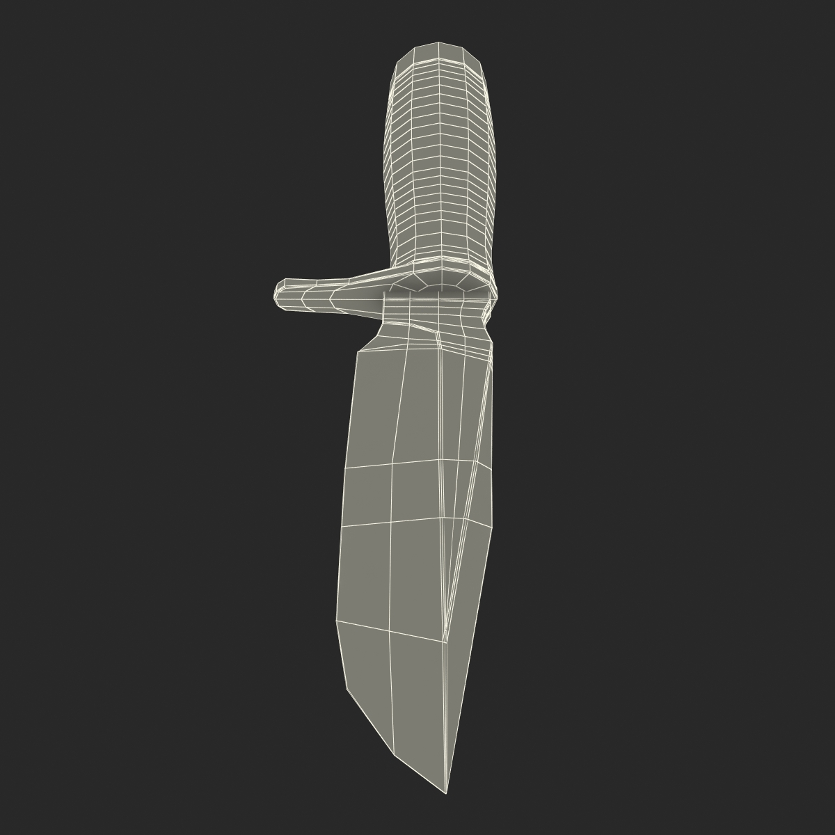 3D Hunting Knife model