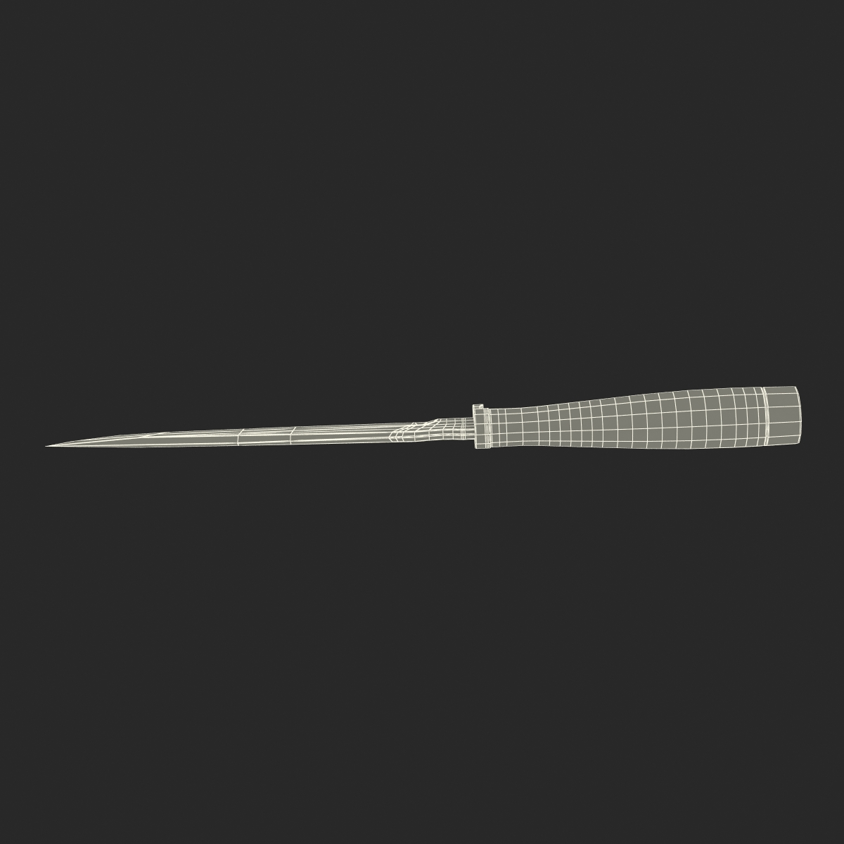 3D Hunting Knife model