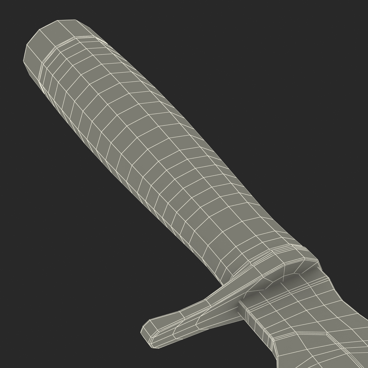 3D Hunting Knife model