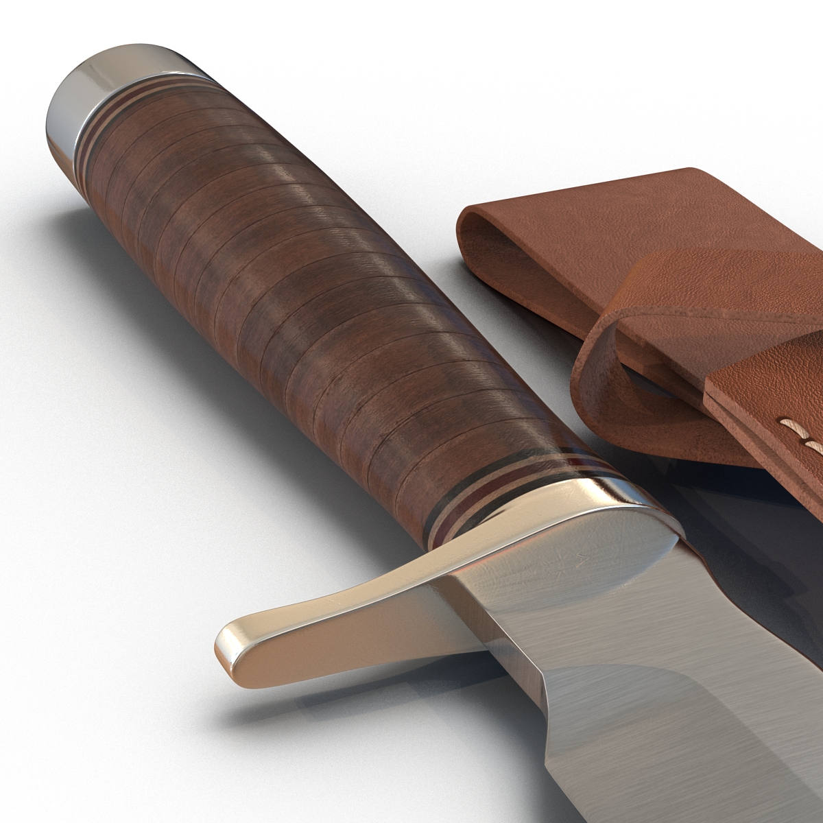 Hunting Knife Set 3D