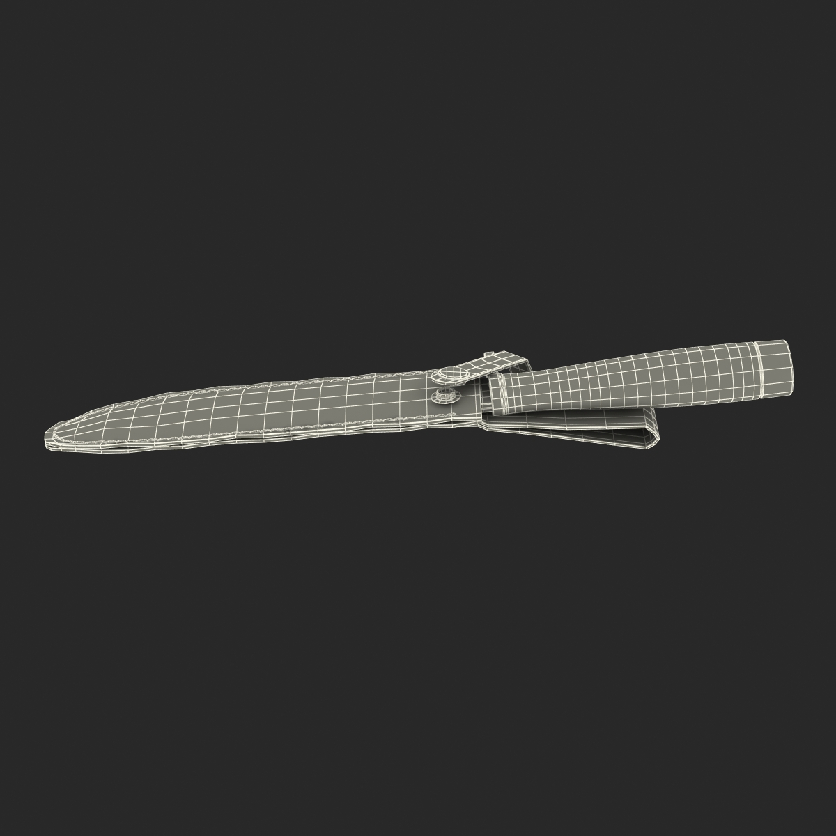 Hunting Knife Set 3D