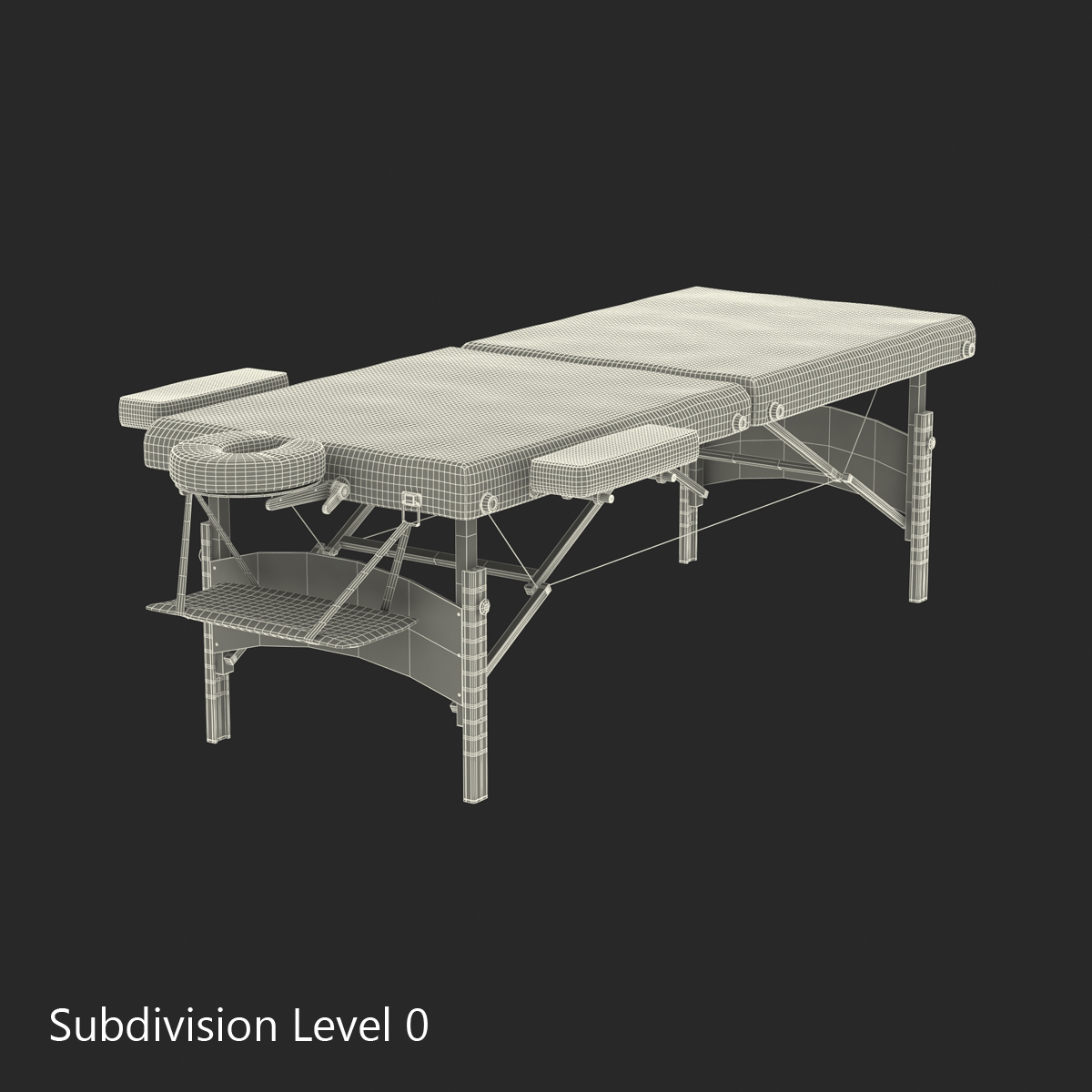 3D Massage Table model