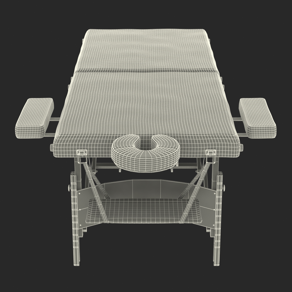 3D Massage Table model