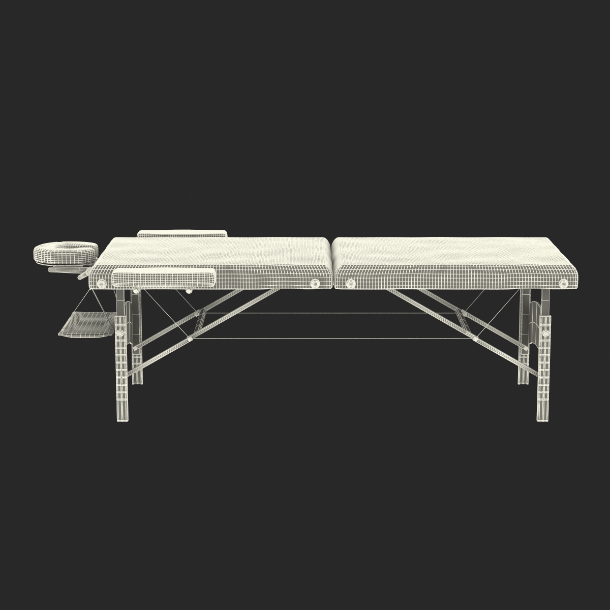 3D Massage Table model