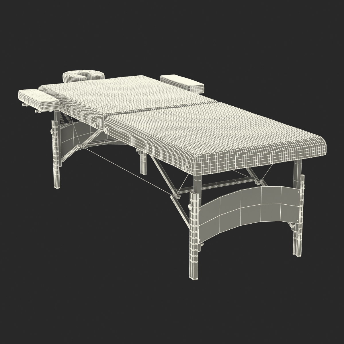 3D Massage Table model