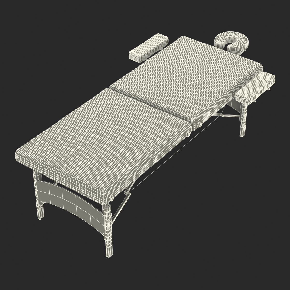 3D Massage Table model