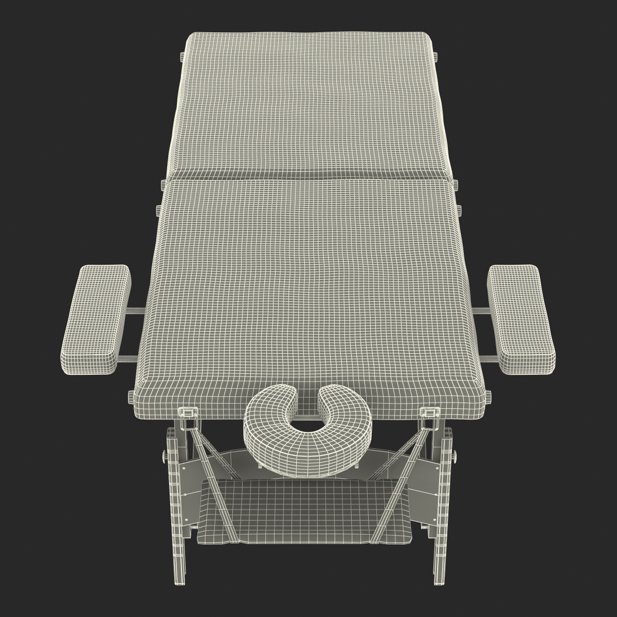 3D Massage Table model